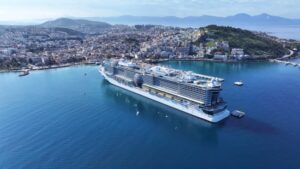 Sun Princess is now sailing in Europe but will reposition to South Florida for the winter Caribbean season 2024-2025. Photo by Princess Cruises.