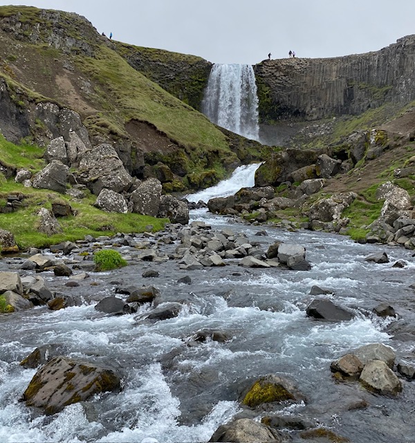 Iceland is a land of many waterfalls. Photo by Leann Wright.