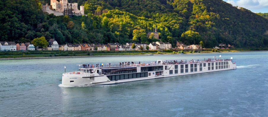 New Uniworld ship, Victoria, will set sail in Europe in 2025. Photo by Uniworld Boutique River Cruises.