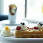 Looking for a tasty waffle crepe? The new Creperie on Oceania's Allura will serve crepes, waffles and Italian ice creams. Photo by Oceania Cruises.