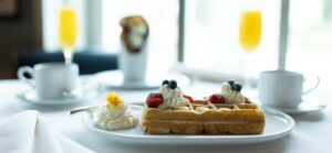 Looking for a tasty waffle crepe? The new Creperie on Oceania's Allura will serve crepes, waffles and Italian ice creams. Photo by Oceania Cruises.