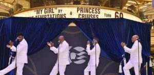 The Temptations will perform on Princess Cruises' 60th Anniversary Love Boat voyage to the Mexican Riviera in December 2025. Photo by Princess Cruises.