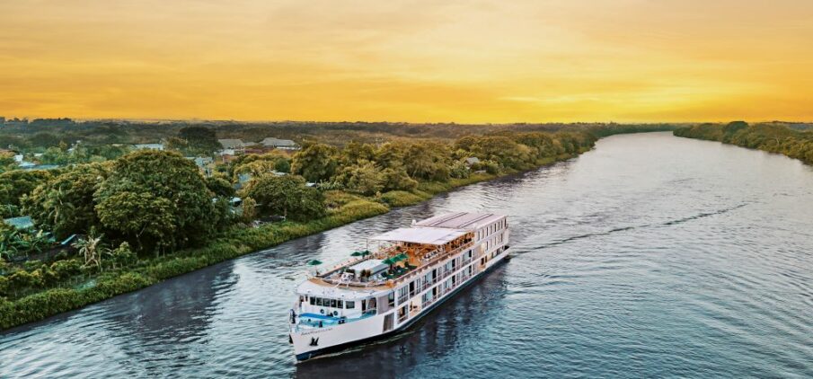 AmaMagdalena is shown on Colombia's Magdalena River. Photo by AmaWaterways.
