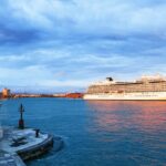 Viking oceangoing ship at Livorno, Italy. Photo by Viking.