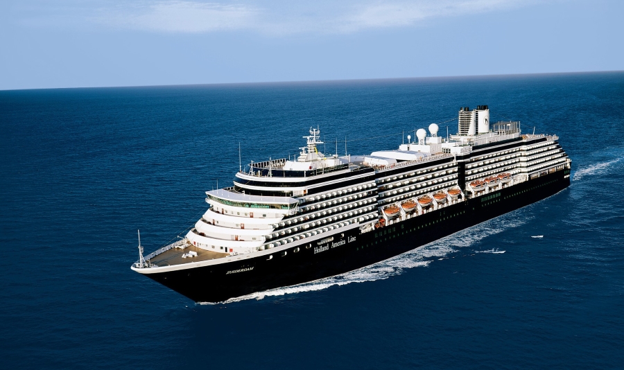 Holland America's Zuiderdam will sail a July 4, 2026 voyage that's billed as "America's 250th Celebration." Photo by Holland America Line.