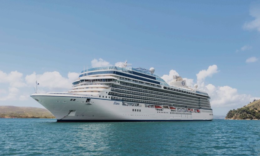 Oceania Allura has just been delivered to Oceania Cruises. Photo by Oceania Cruises.