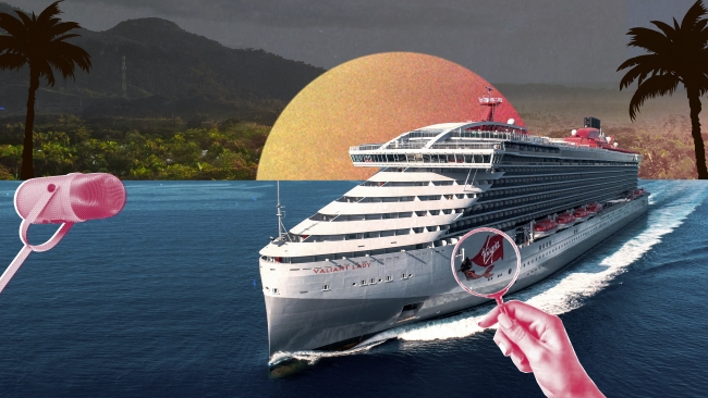 A new themed True Crime Voyage is set to sail on Virgin Voyages in October. Photo by Virgin Voyages.