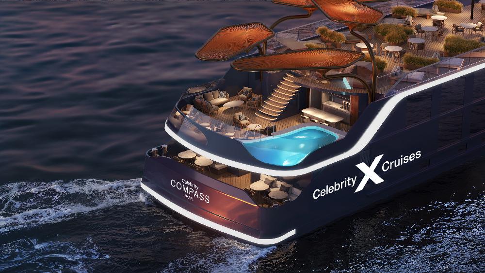 Celebrity's new river ships will have lots of deck space for guests. Photo by Celebrity River Cruises.