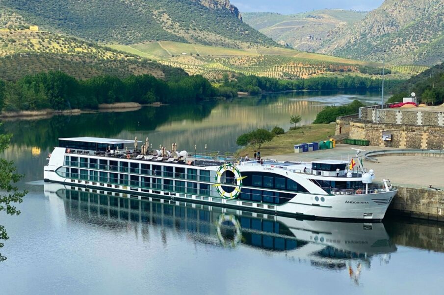 Tauck will launch a new river boat on Portugal's Douro River. It's a sister to Andorinha shown above. Photo by Tauck.