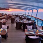 The Colonnade on Seabourn ships has received new culinary enhancements. Photo by Seabourn.